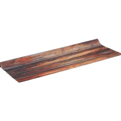 DecoWoerner Telas>Tejido Decorativo "Listones De Madera", Anchura: 150 Cm