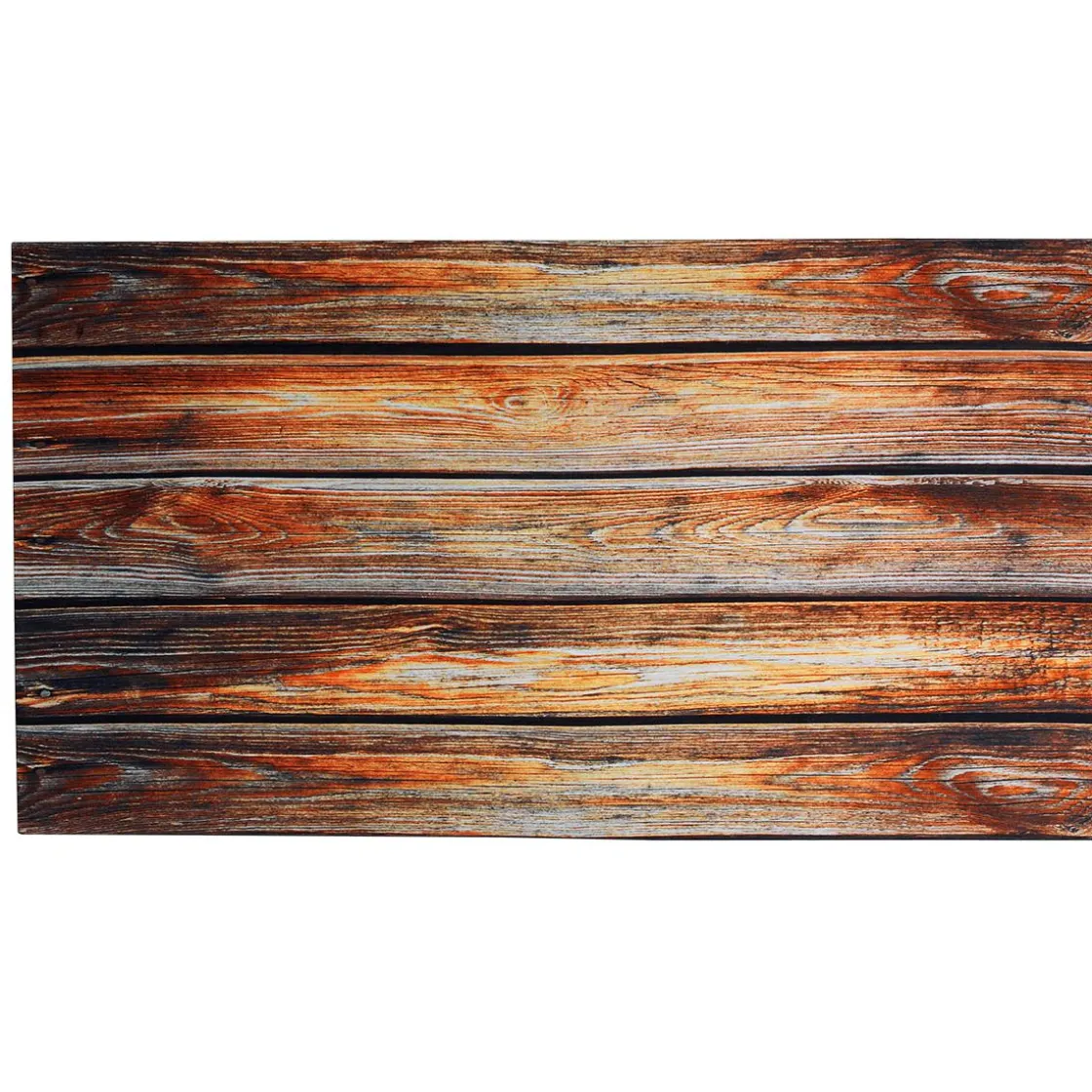 DecoWoerner Telas>Tejido Decorativo "Listones De Madera", Anchura: 150 Cm