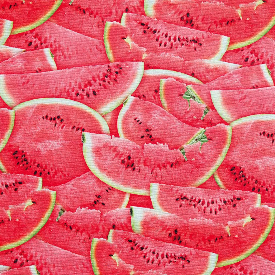 DecoWoerner Telas>Tejido Decorativo "Melones" Anchura 140 Cm
