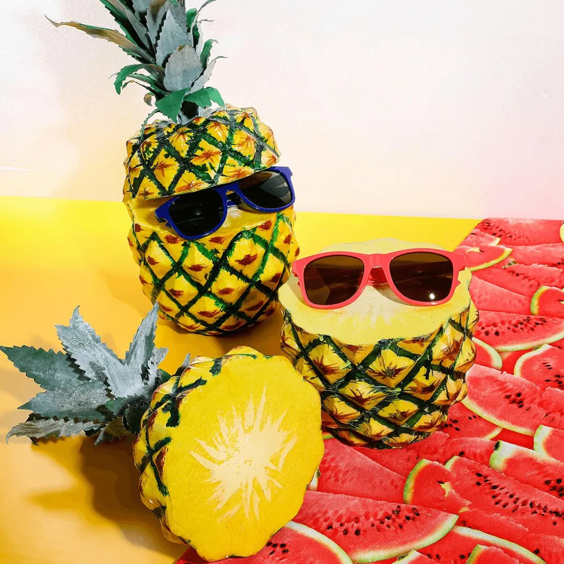 DecoWoerner Telas>Tejido Decorativo "Melones" Anchura 140 Cm