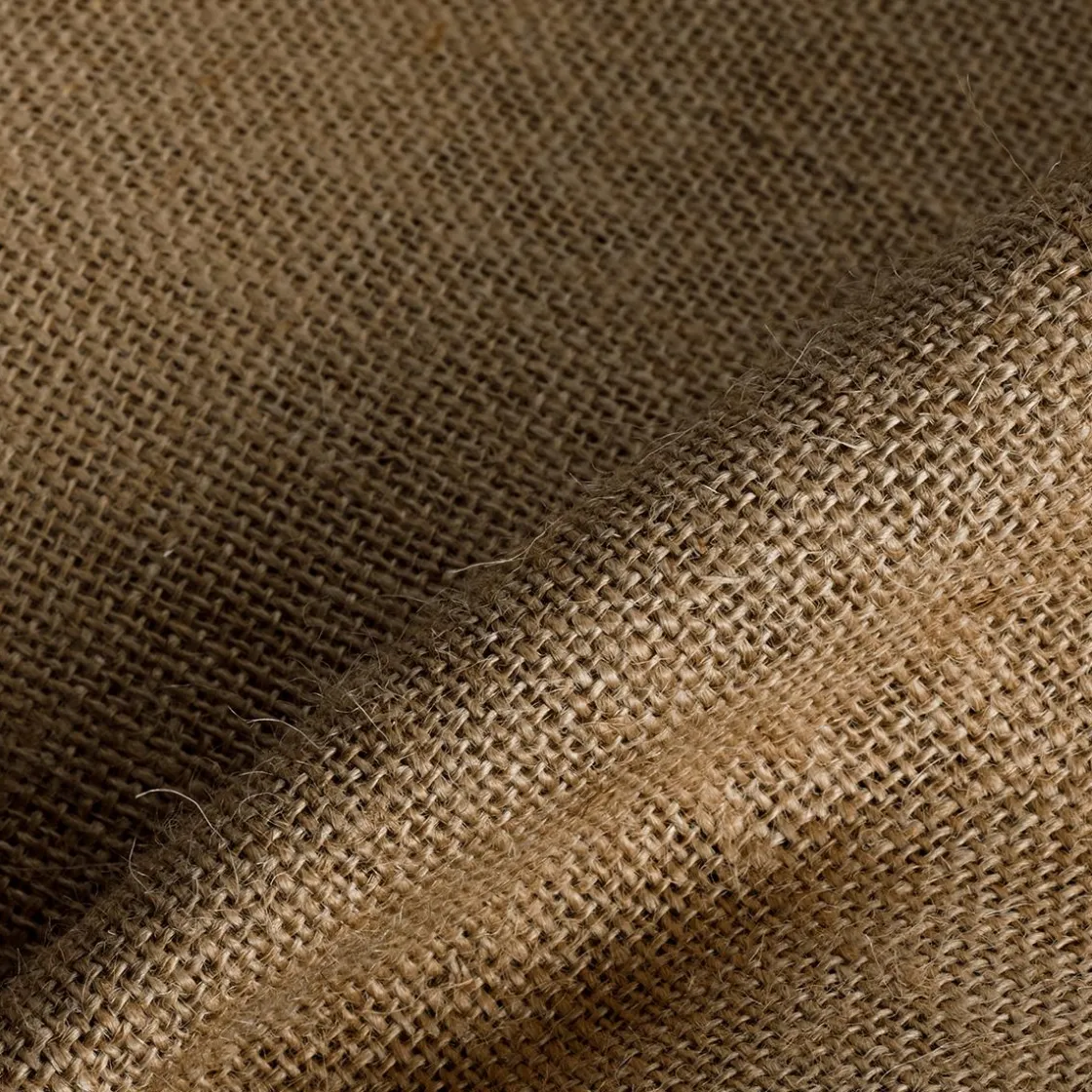 DecoWoerner Telas>Tela De Arpillera, Color Natural, Anchura: 160 Cm
