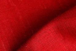 DecoWoerner Telas>Tela De Arpillera Roja, Anchura: 160 Cm
