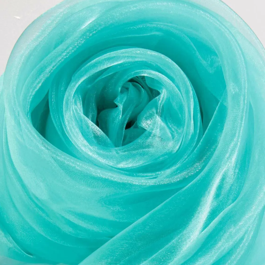 DecoWoerner Telas|Decoración De Invierno>Tela De Chifón, Color Claro, 145 Cm