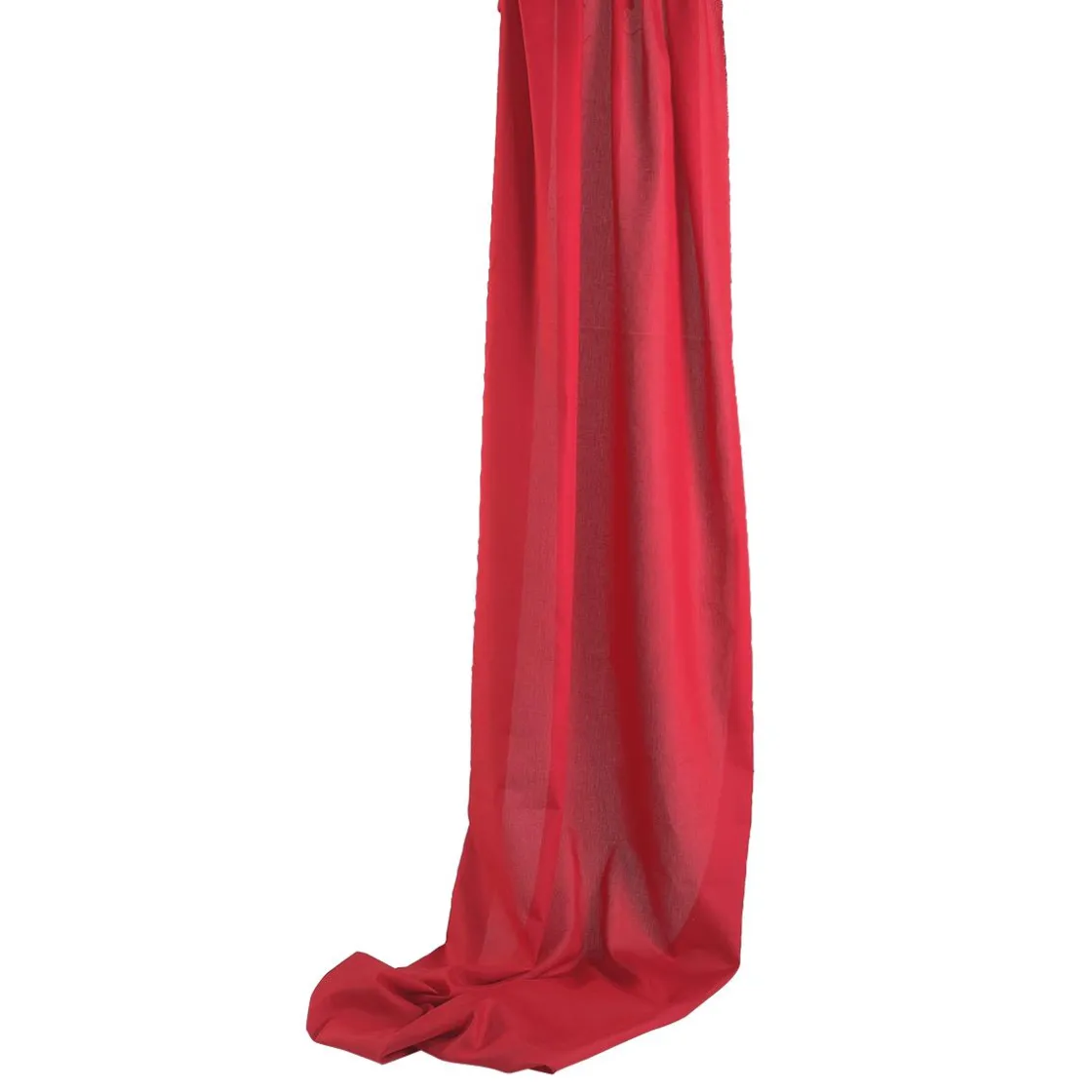 DecoWoerner Telas>Tela De Viscosa Roja, 120 Cm De Ancho