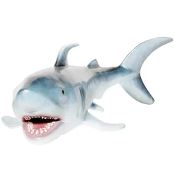 DecoWoerner Decoración De Animales>Tiburón Deco 135 Cm, Plata-gris