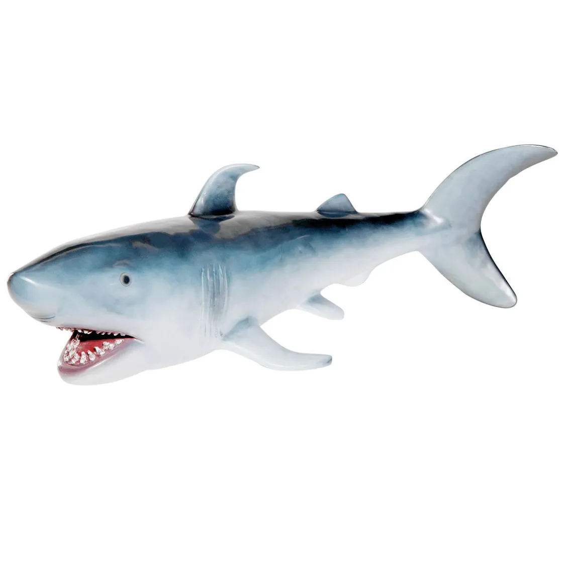 DecoWoerner Decoración De Animales>Tiburón Deco 135 Cm, Plata-gris