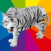 DecoWoerner Decoración De Animales>Tigre Decorativo, Longitud: 170 Cm