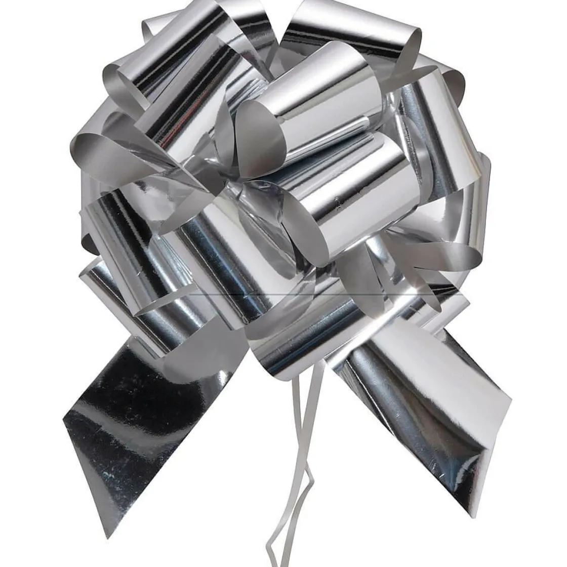 DecoWoerner Lazos De Regalo>Tiras De Lazos Plateadas, 10 Piezas