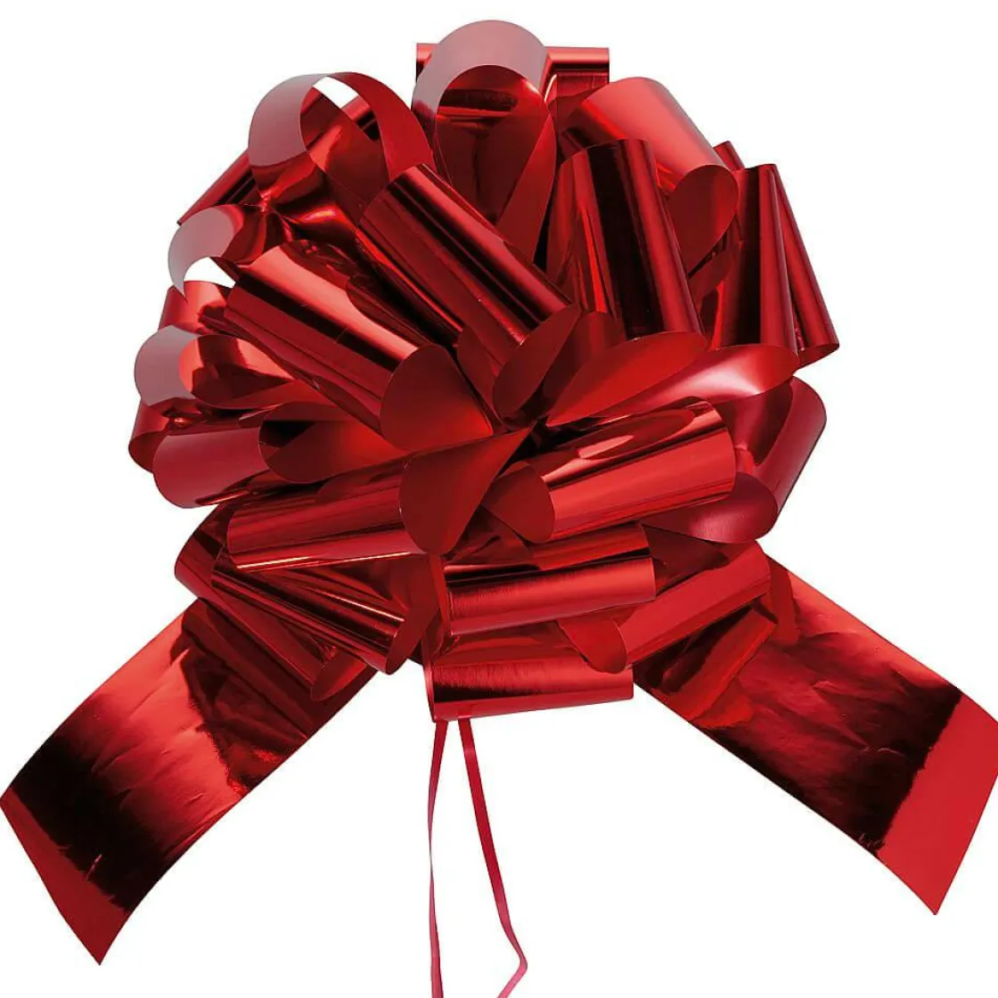 DecoWoerner Lazos De Regalo>Tiras De Lazos Rojas, 5 Piezas