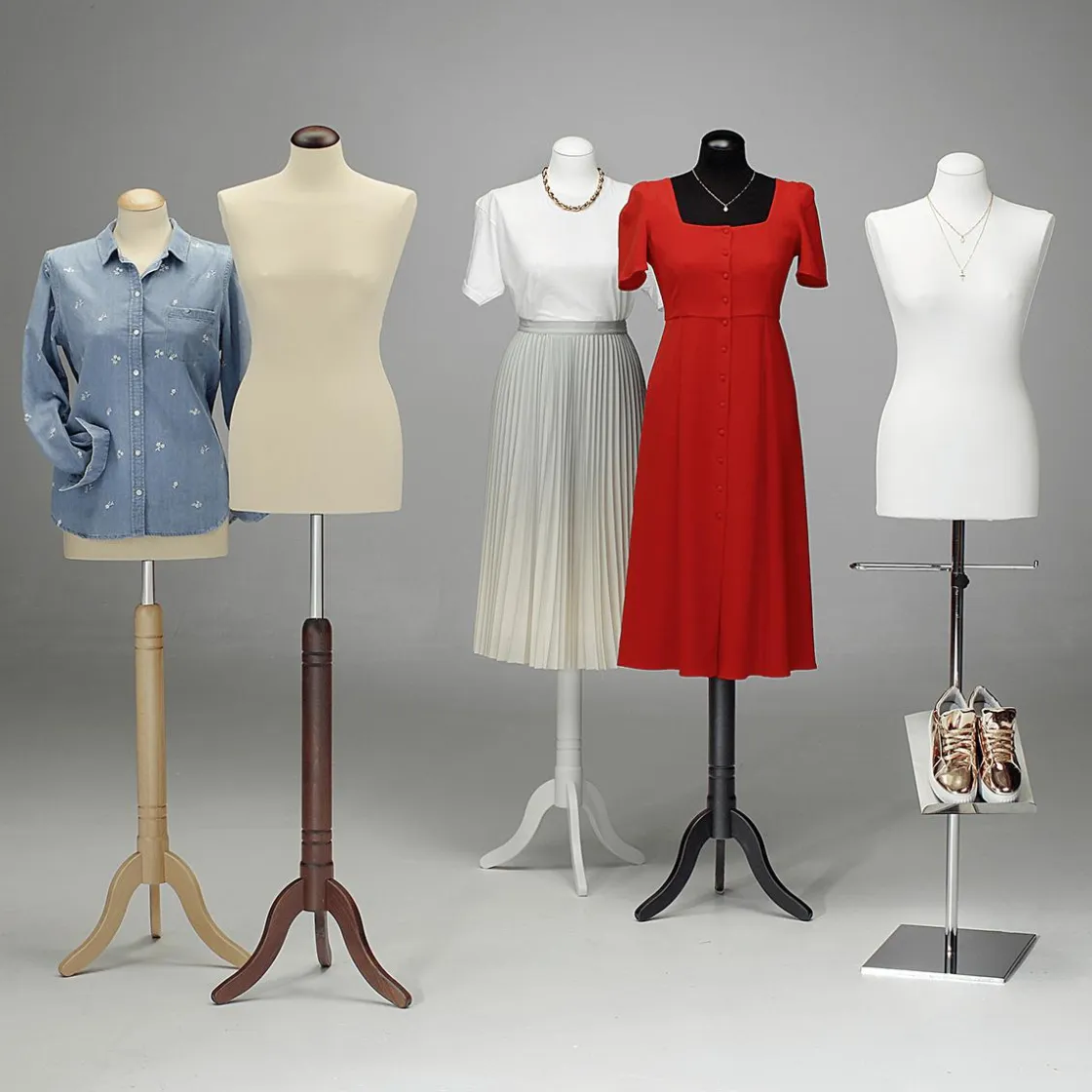 DecoWoerner Maniquíes|Ayudas Y Herramientas De Decoración>Torso Femenino De Corcho , 63 Cm