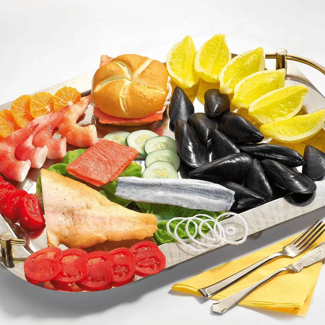 DecoWoerner Pescados Y Mariscos>Trozo De Salmón 8 Cm