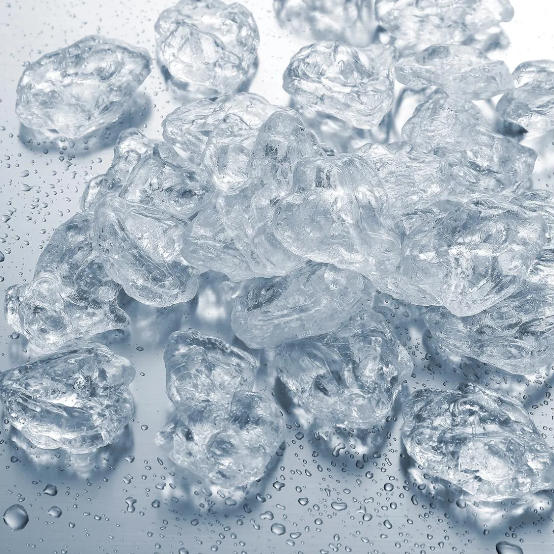 DecoWoerner Decoración Dispersa|Decoración De Invierno>Trozos De Hielo De Plástico Aptos Para Alimentos, 50 Piezas