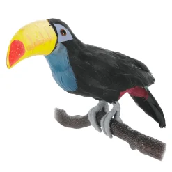 DecoWoerner Decoración De Animales|Decoración De Verano>Tucán Decorativo Longitud 33 Cm