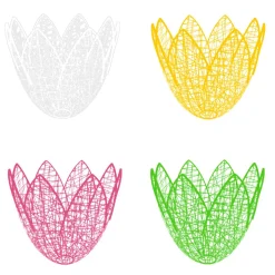 DecoWoerner Decoración De Verano|Decoración De Primavera>Tulipán 3D De Malla De Fibra 102 X 100 Cm