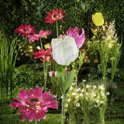 DecoWoerner Decoración De Primavera|Flores Artificiales>Tulipán Gigante Artificial , 140 Cm