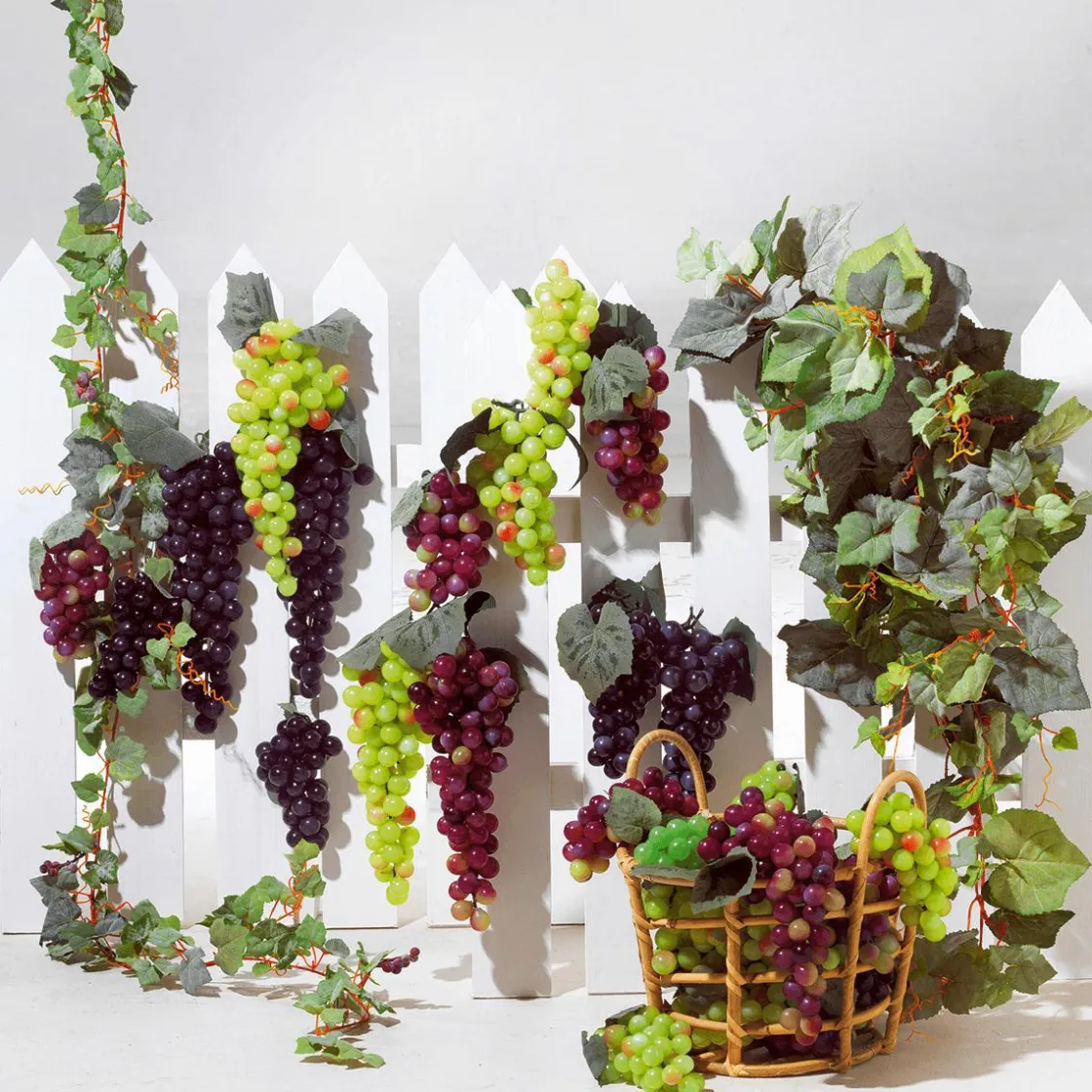 DecoWoerner Decoración De Otoño|Frutas>Uvas Maniquíes es