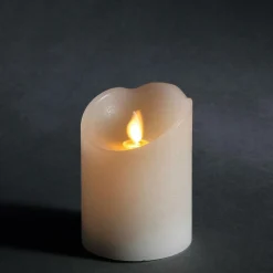 DecoWoerner Luz Decorativa>Vela De Cera LED 7,5 X 10 Cm