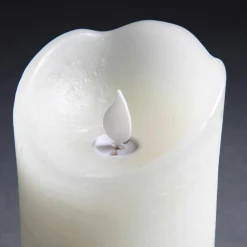 DecoWoerner Luz Decorativa>Vela De Cera LED 7,5 X 10 Cm