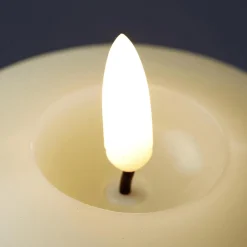 DecoWoerner Luz Decorativa|Figuras De Navidad>Vela De Cera LED 7,5 X 14,5 Cm