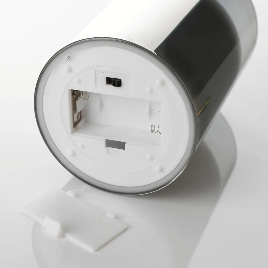 DecoWoerner Luz Decorativa>Vela De Cera LED En Vidrio Humo 10 X 15 Cm