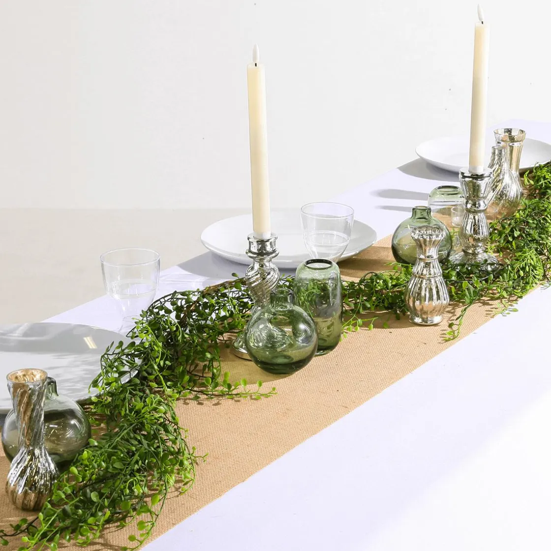 DecoWoerner Luz Decorativa>Velas De Cera LED-LED 24 Cm, Conjunto De 2 Piezas