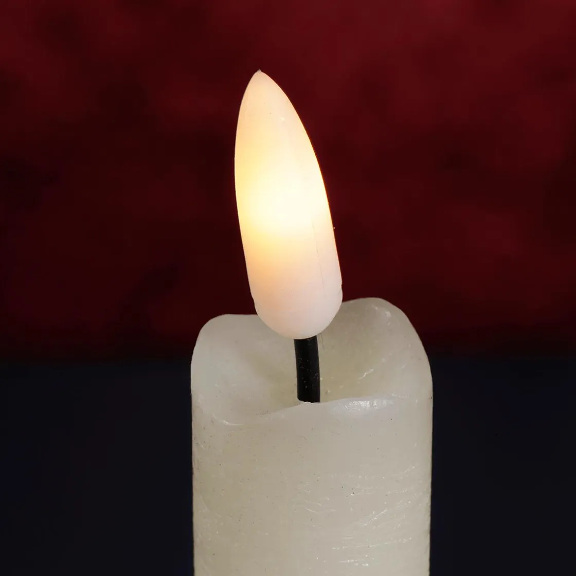 DecoWoerner Luz Decorativa>Velas De Cera LED-LED 24 Cm, Conjunto De 2 Piezas