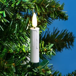 DecoWoerner Luz Decorativa|Luces De Navidad>Velas Decorativas LED Crema/ Cálido 10 Cm