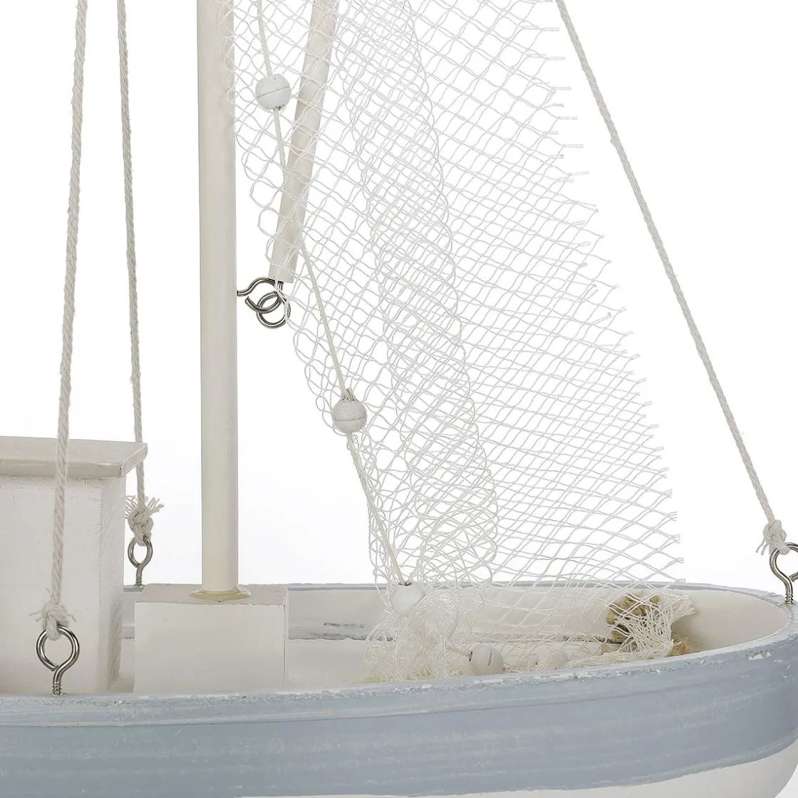 DecoWoerner Decoración De Verano>Velero De Madera 60 Cm X 43 Cm X 14 Cm