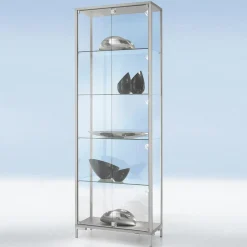 DecoWoerner Expositores Para Tiendas>Vitrina Con Iluminación, 186 X 80 X 40 Cm
