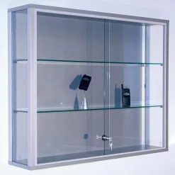 DecoWoerner Expositores Para Tiendas>Vitrina De Pared, 80 X 150 X 20 Cm