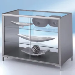 DecoWoerner Expositores Para Tiendas>Vitrina Mostrador, 90 X 120 X 60 Cm