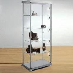 DecoWoerner Expositores Para Tiendas>Vitrina Rectangular, Anchura 85 Cm