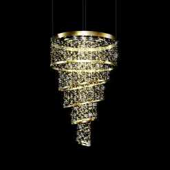 DecoWoerner Luz Decorativa|Decoración Temática>XXL Decoracion Objeto Luminoso Araña 200 Cm