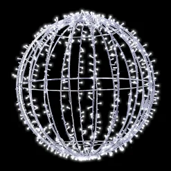 DecoWoerner Luz Decorativa>XXL LED Esfera Fría Objeto Luminoso Para Exterior 120 Cm Ø