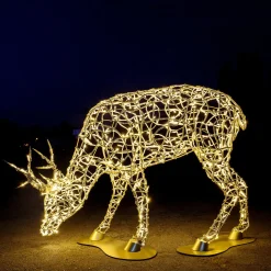 DecoWoerner Luz Decorativa|Decoración De Animales>XXL LED Trasero Caliente Para Exterior 120 Cm