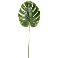 DecoWoerner Decoración De Verano|Ramas Y Ramitas>XXL Monstera Artficial Hoja 130 Cm