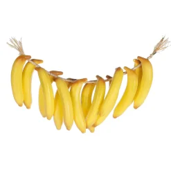 DecoWoerner Guirnaldas Y Vides|Frutas>Zarcillo De Bananos Artificial 60 Cm