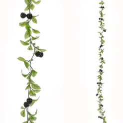 DecoWoerner Decoración De Verano|Guirnaldas Y Vides>Zarcillo De Cereza Artificial 180 Cm