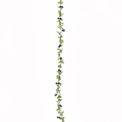 DecoWoerner Decoración De Verano|Guirnaldas Y Vides>Zarcillo De Cereza Artificial 180 Cm