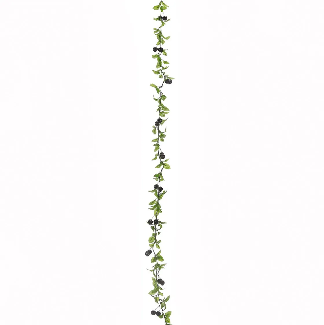 DecoWoerner Decoración De Verano|Guirnaldas Y Vides>Zarcillo De Cereza Artificial 180 Cm